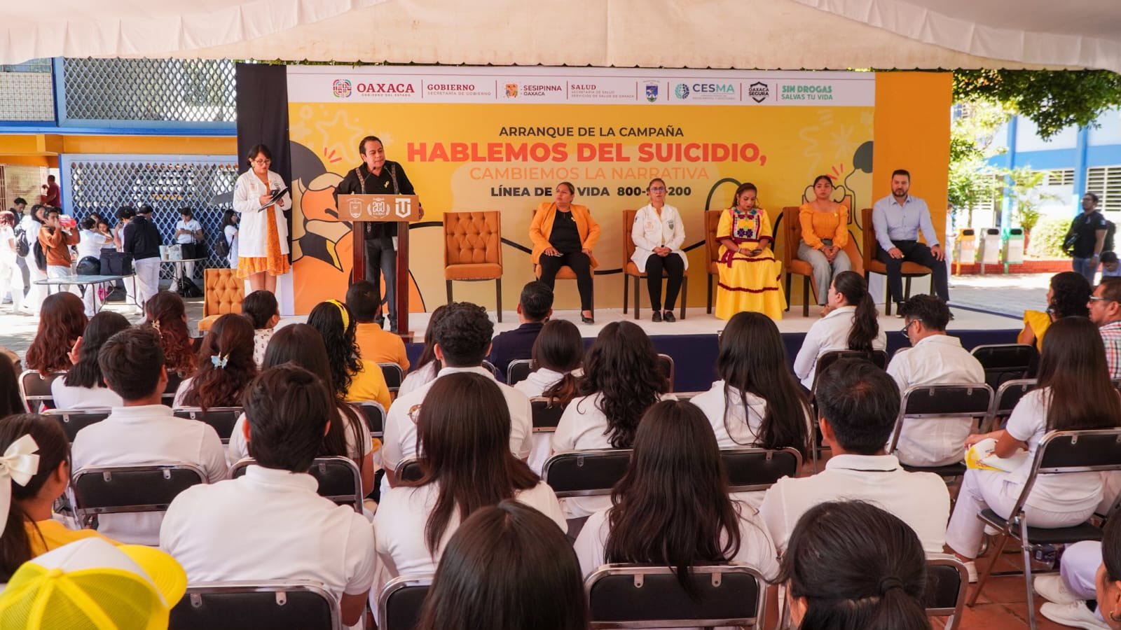 Se-Sipinna y UABJO fomentan prevención del suicidio y salud mental en jóvenes de Oaxaca