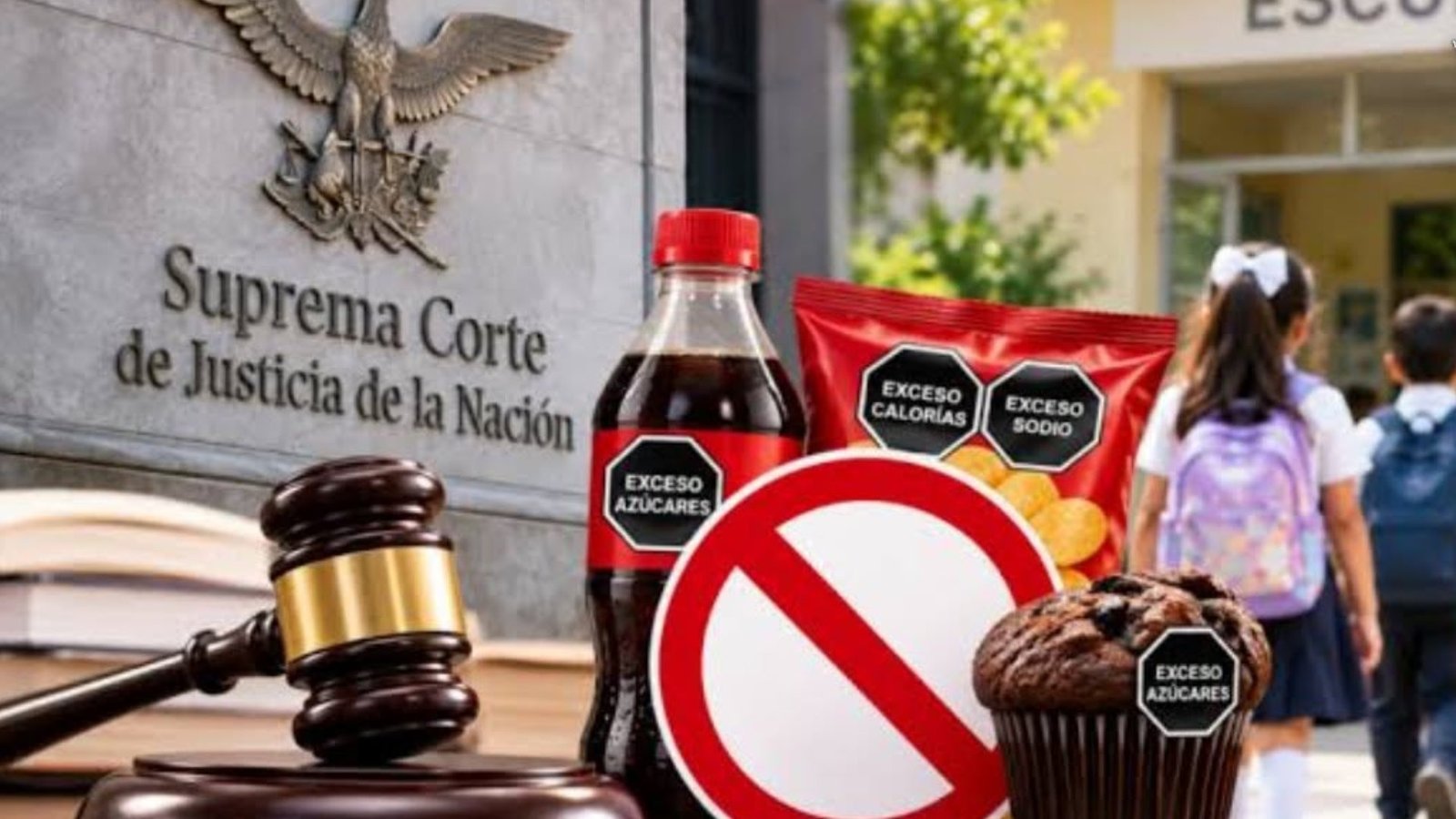 SCJN confirma prohibición de comida chatarra en escuelas mexicanas: un avance para la salud pública